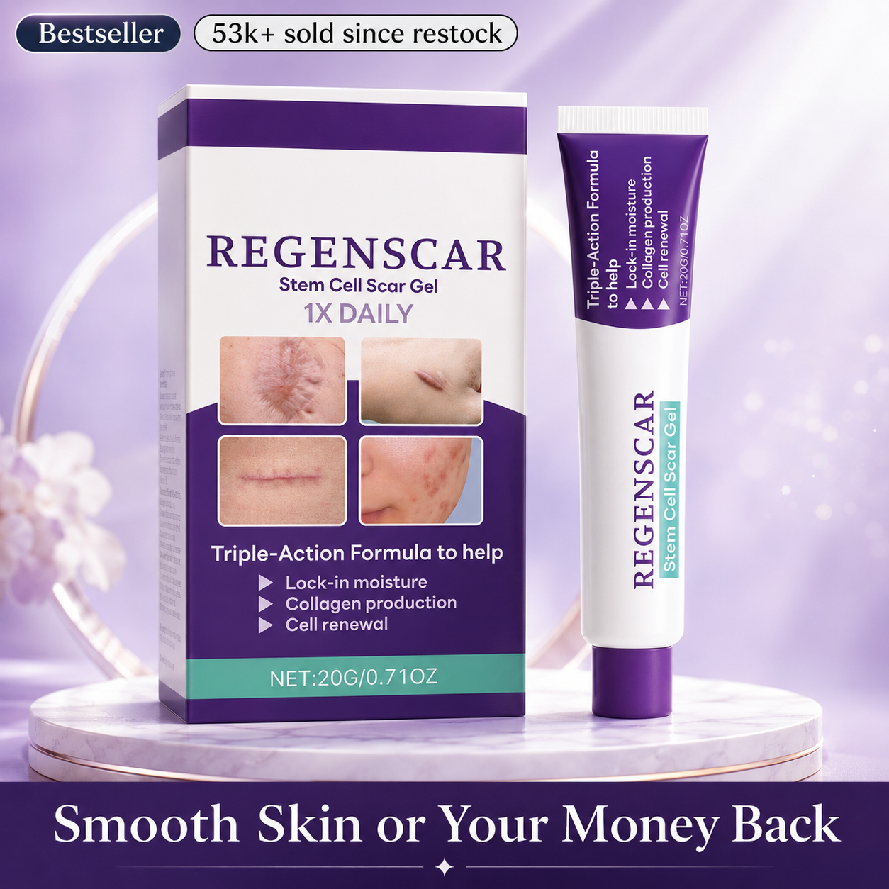 Saluvamen® Stem Cell Scar Gel