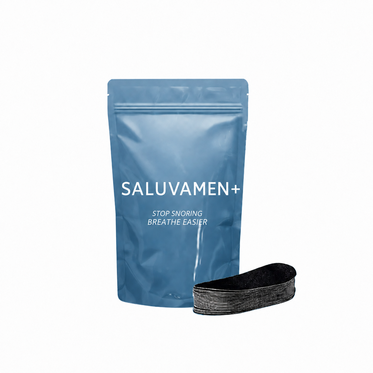 SALUVAMEN+ Tiras bucales Respire | Cinta bucal cómoda para la noche para una rutina de sueño más sencilla