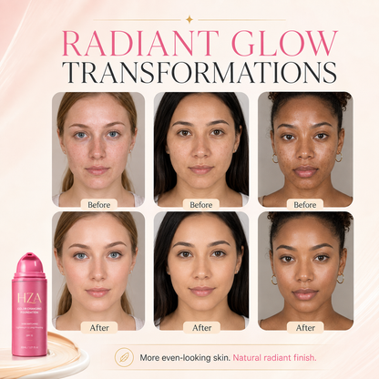 HZA Color-Changing Foundation – Adaptive Skin-Matching Lightweight Foundation SPF 15